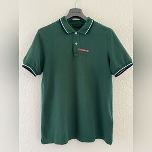 Prada Green Polo Shirt